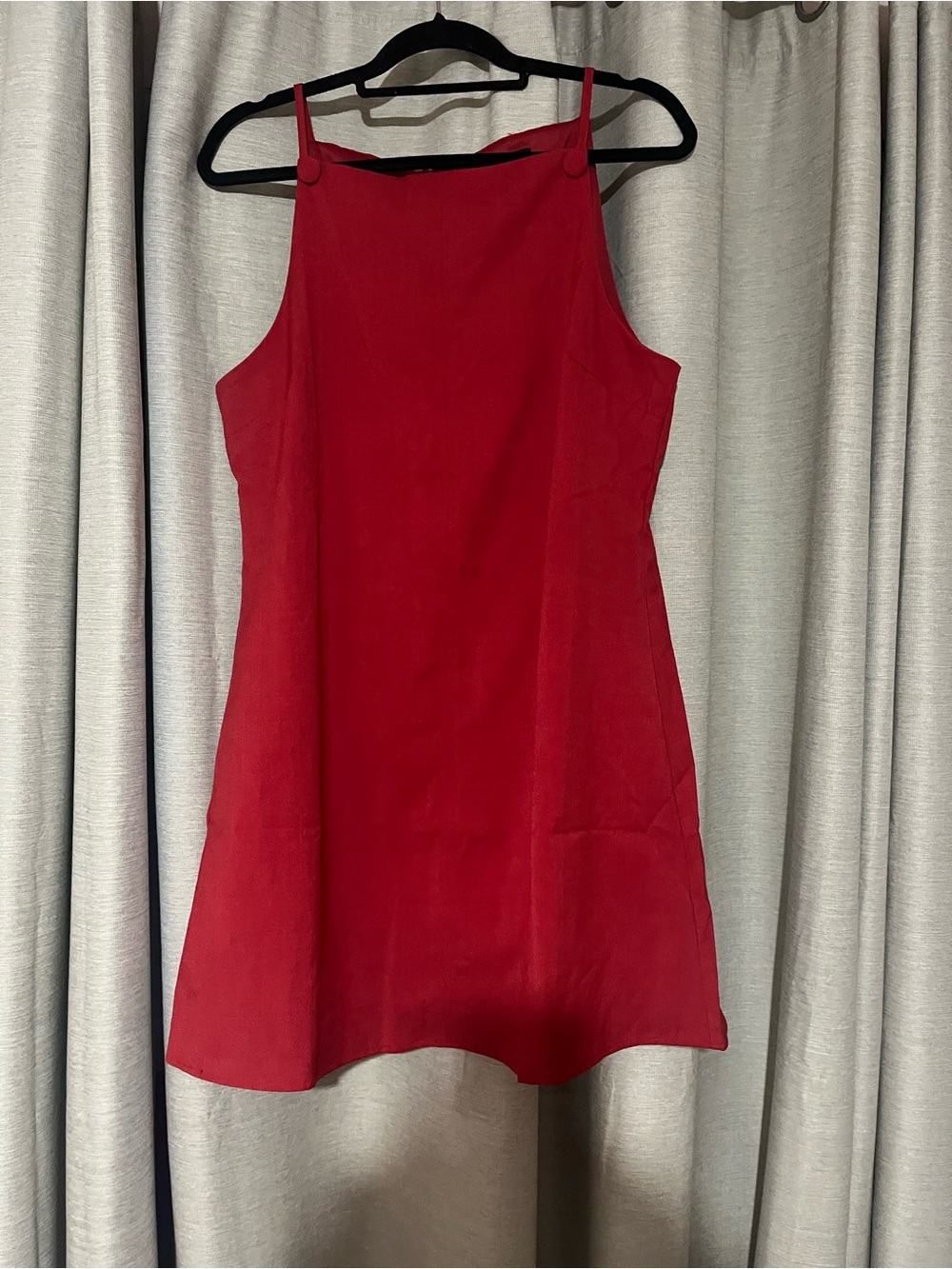 Lulu's Red Sleeveless Mini Dress